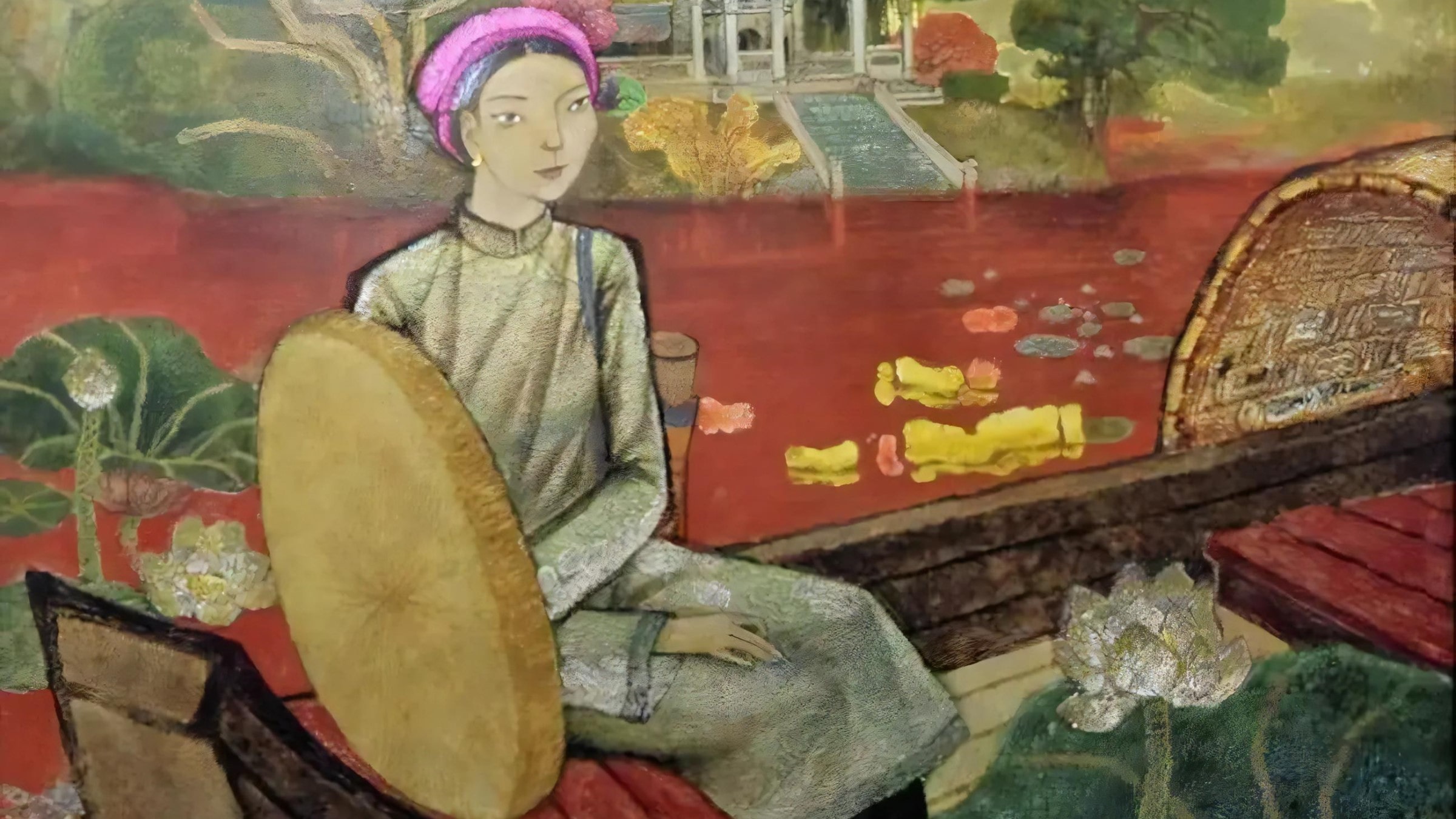 Lotus Tea Legend — Part I: The Sacred History of the West Lake Lotus 9 Dreaming-of-Picking-Lotus
